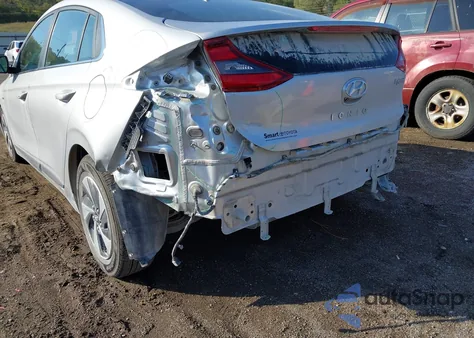 2019 Hyundai Ioniq Hybrid Sel z USA, uszkodzony, nr VIN KMHC75LC2KU125312